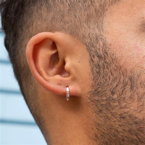 hoop earrings for men.